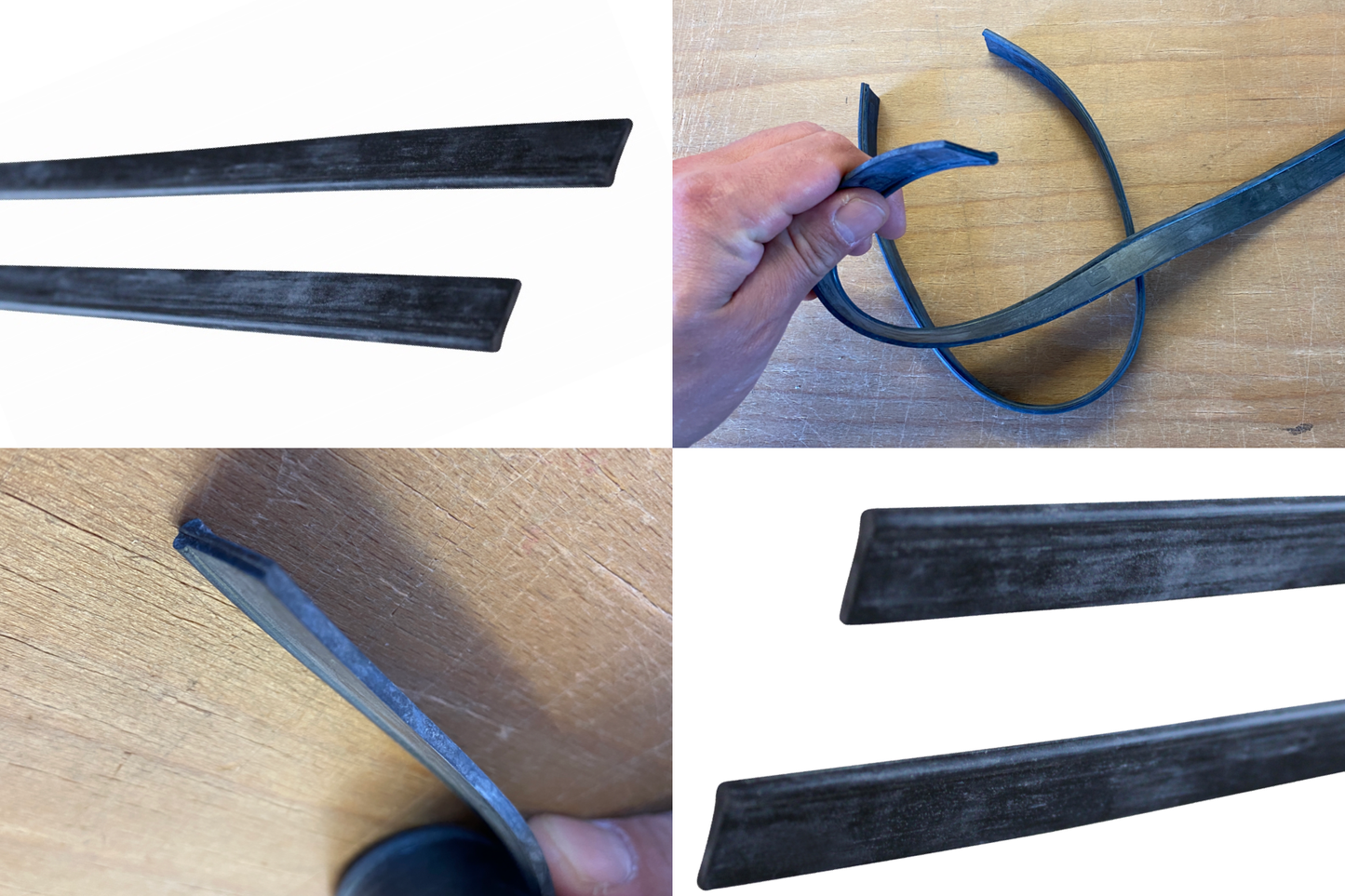 FenWi Ersatz-Gummilippen 25cm für Fensterabzieher und Kombi-Fensterwischer