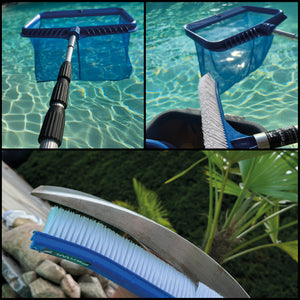 Hochwertiges Zubehör zur professionellen Reinigung von Pool und Teich