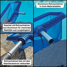 Laden Sie das Bild in den Galerie-Viewer, Rohraufnahmen aus 2mm Aluminium für Stabilität und Langlebigkeit