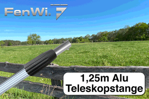 1,25m Alu-Teleskopstange (72 bis 125 cm)