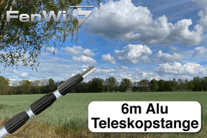 6m Alu-Teleskopstange (182 bis 600 cm)