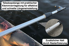 Laden Sie das Bild in den Galerie-Viewer, Bootshaken mit 2m Teleskopstange (schwimmt dauerhaft)