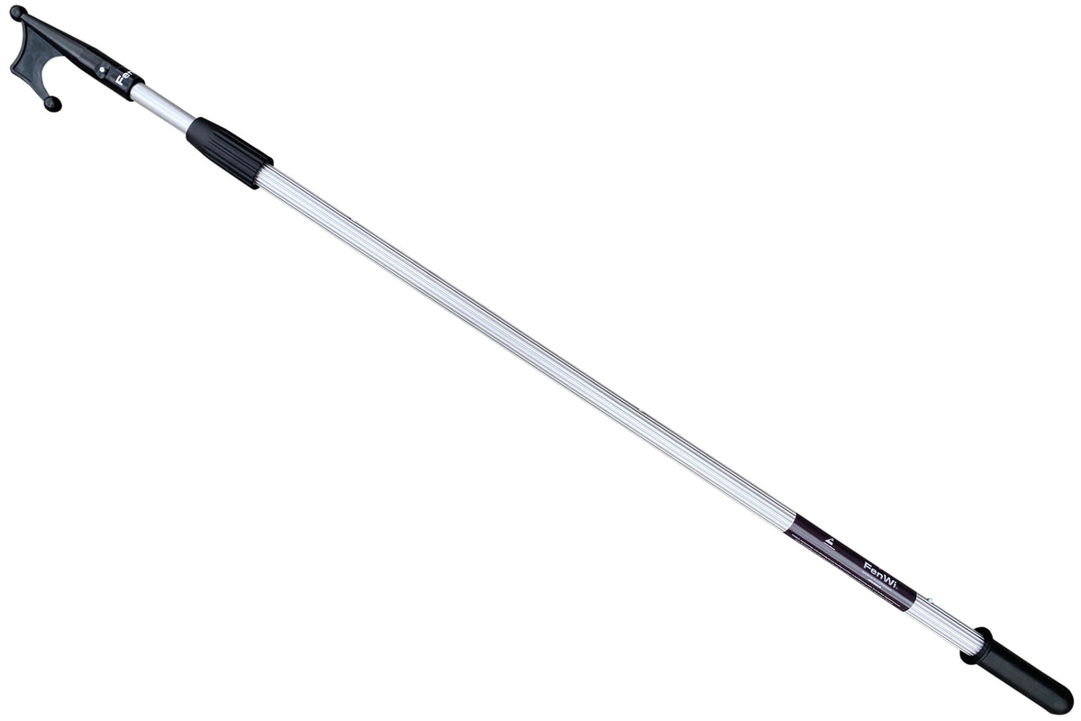 FenWi Bootshaken mit 2m Aluminium Teleskopstange Gaff Haken Ankerhaken – FenWi-Shop