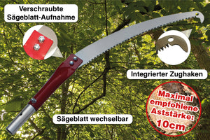 Astsäge Modul als Zubehör zur Teleskopstange