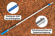 Laden Sie das Bild in den Galerie-Viewer, 2m Alu-Teleskopstange (111 bis 200 cm)