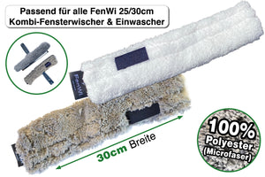 Ersatz-Wischbezug für 25/30cm Fensterwischer