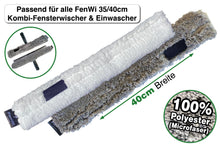 Laden Sie das Bild in den Galerie-Viewer, Ersatz-Wischbezug für 35/40cm Fensterwischer