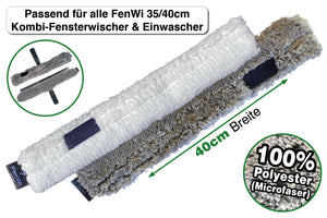 Ersatz-Wischbezug für 35/40cm Fensterwischer