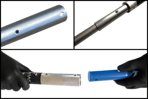 Teleskopstangen Adapter für Pool Teich Zubehör (30mm)