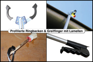 Multifunktions-Greifer / stabile Metall-Greifzange 97cm